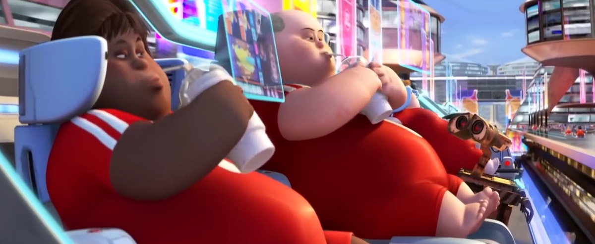 Кадр из мультфильма "ВАЛЛ-И".