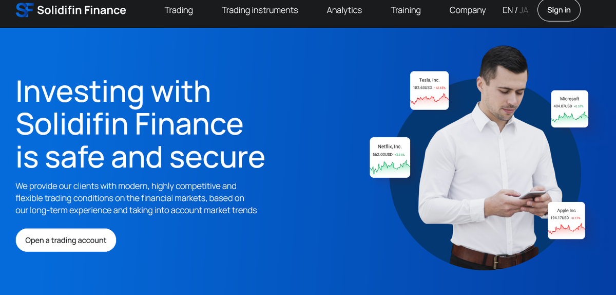 Solidifin Finance — отзывы и обзор: европейский брокер или схема обмана?