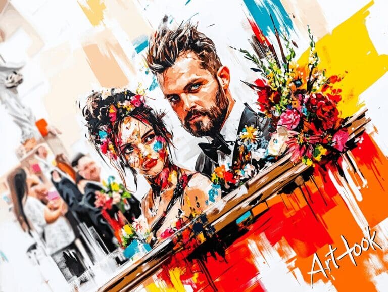    Оригинальный подарок на свадьбу: арт-объекты, которые запечатлеют вашу любовь навсегда Art-Hook.Ru