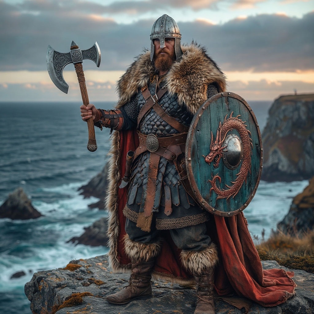 Викинг (создано с помощью ИИ)