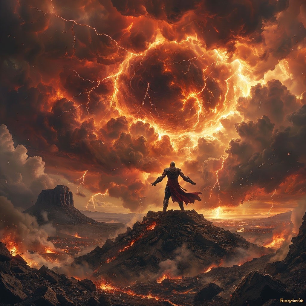 Рашнарек в представлении искусственного интеллекта