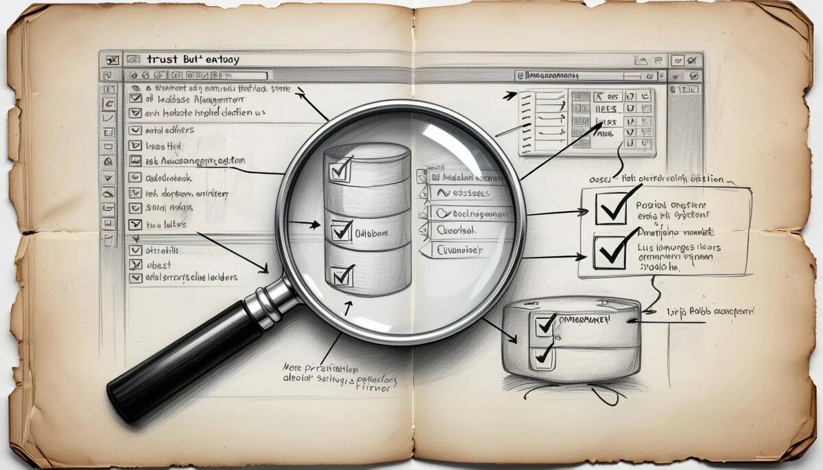 Доверяй , но проверяй