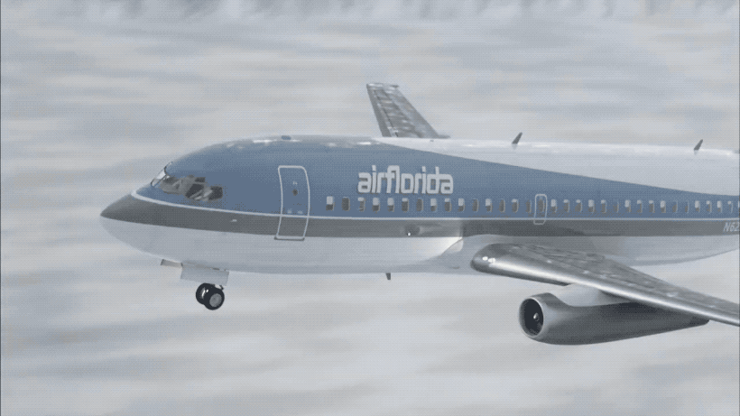 Компьютерная анимация крушения