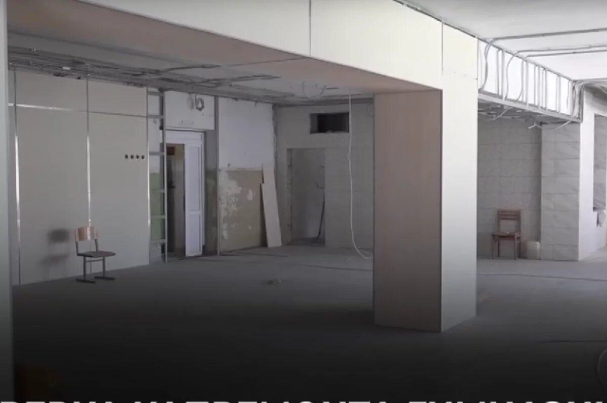    Александр Болдакин проверил, как продвигается ремонт гимназии №13