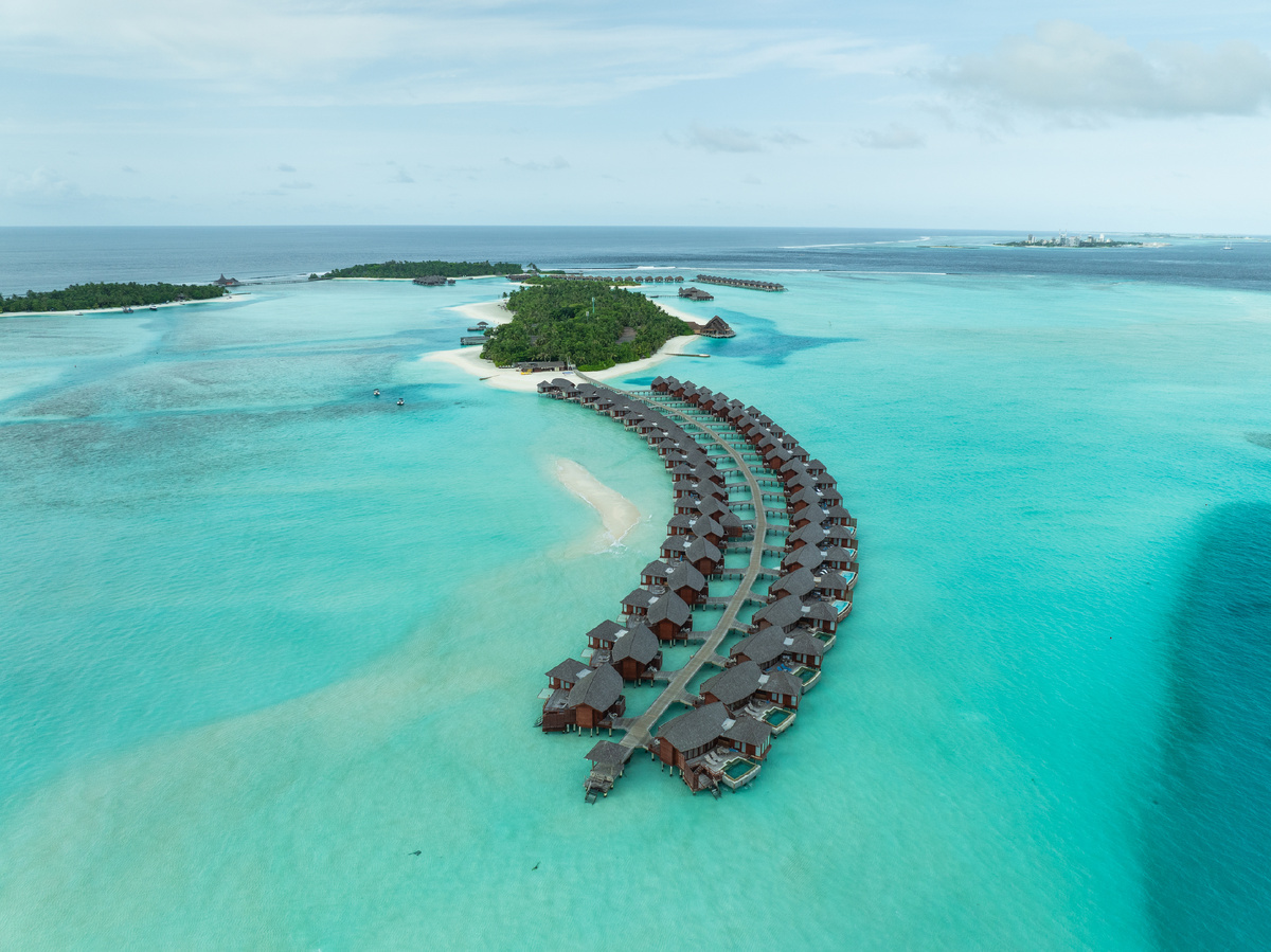 Так выглядят многие отели на Мальдивах. Фото автора.