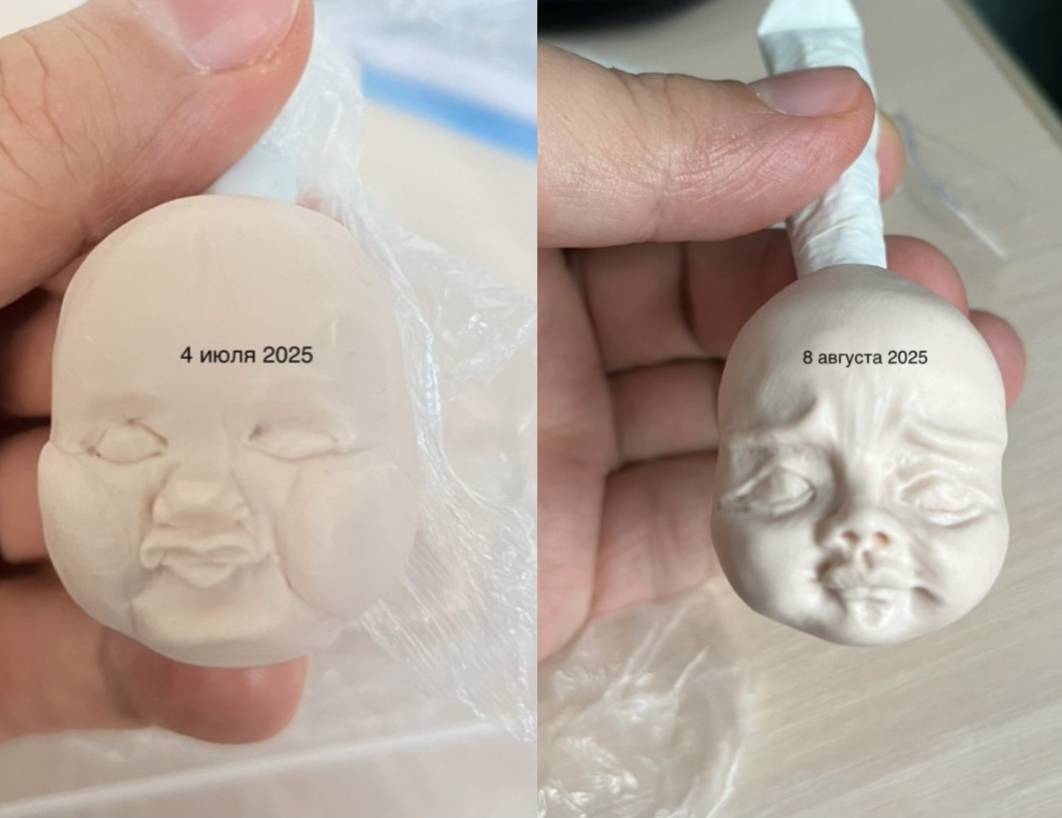 Вторая моська мне уже больше нравится, особенно в районе губок и носика😍