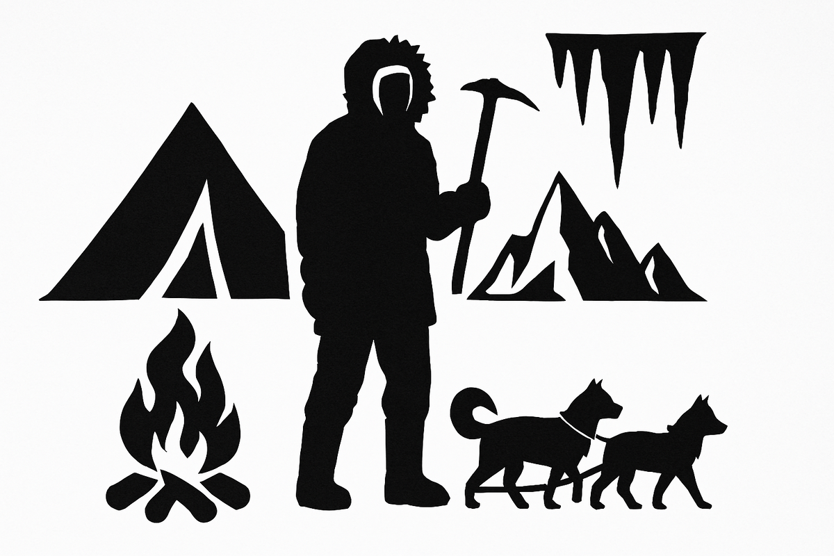 Суровая красота Арктики и технологии, которые помогают человеку выживать — в графике и фактах