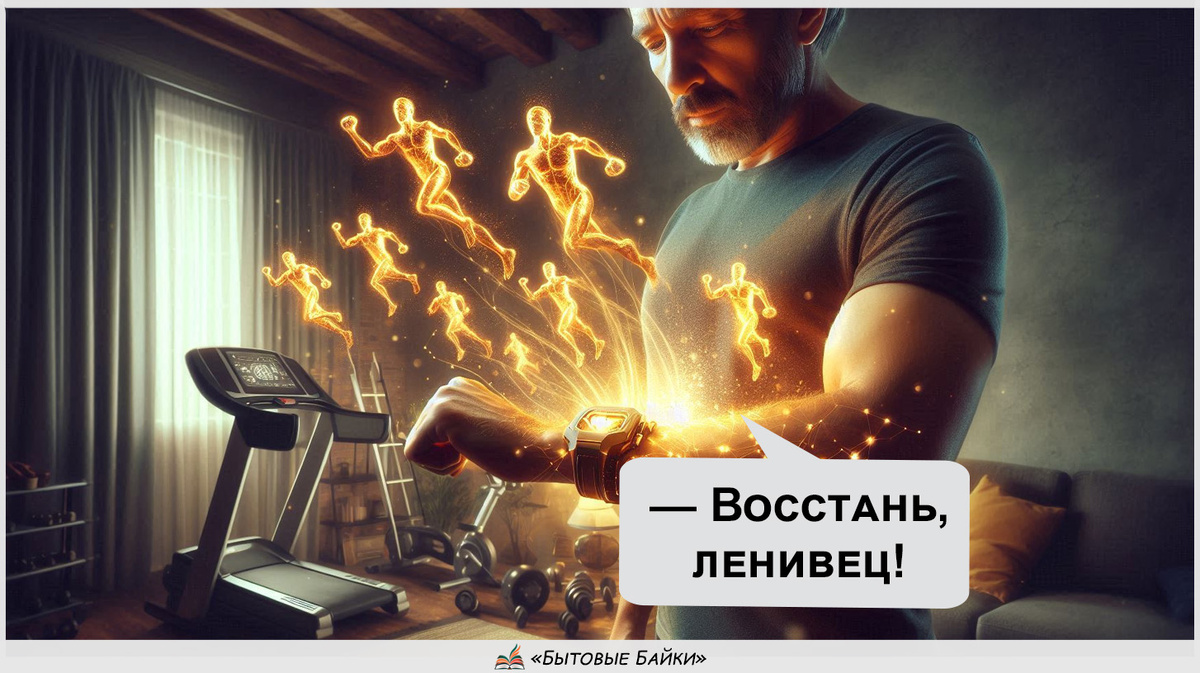Когда фитнес-браслет открыл портал в Олимп - Рассказ