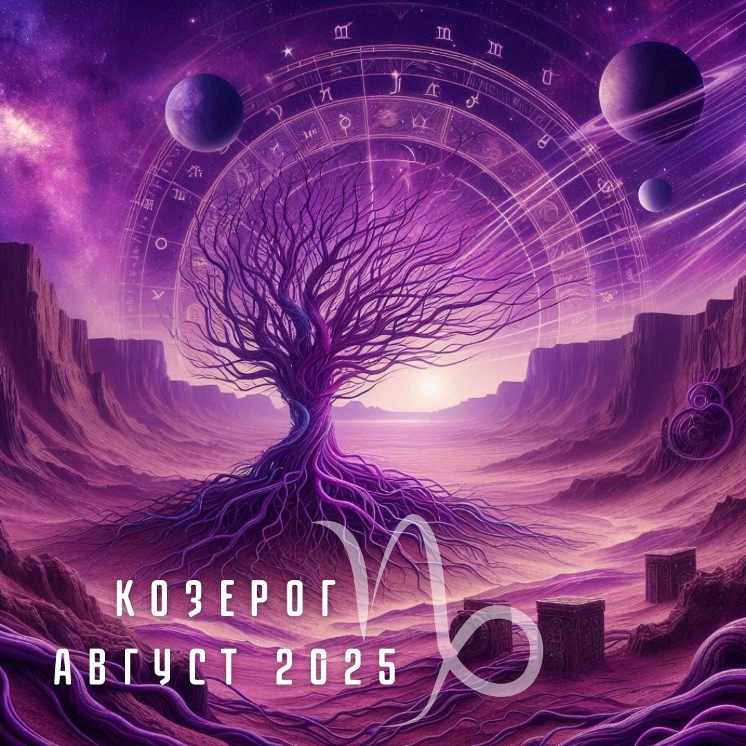 Гороскоп на Август 2025 для Козерогов. Астролог Екатерина Юдина