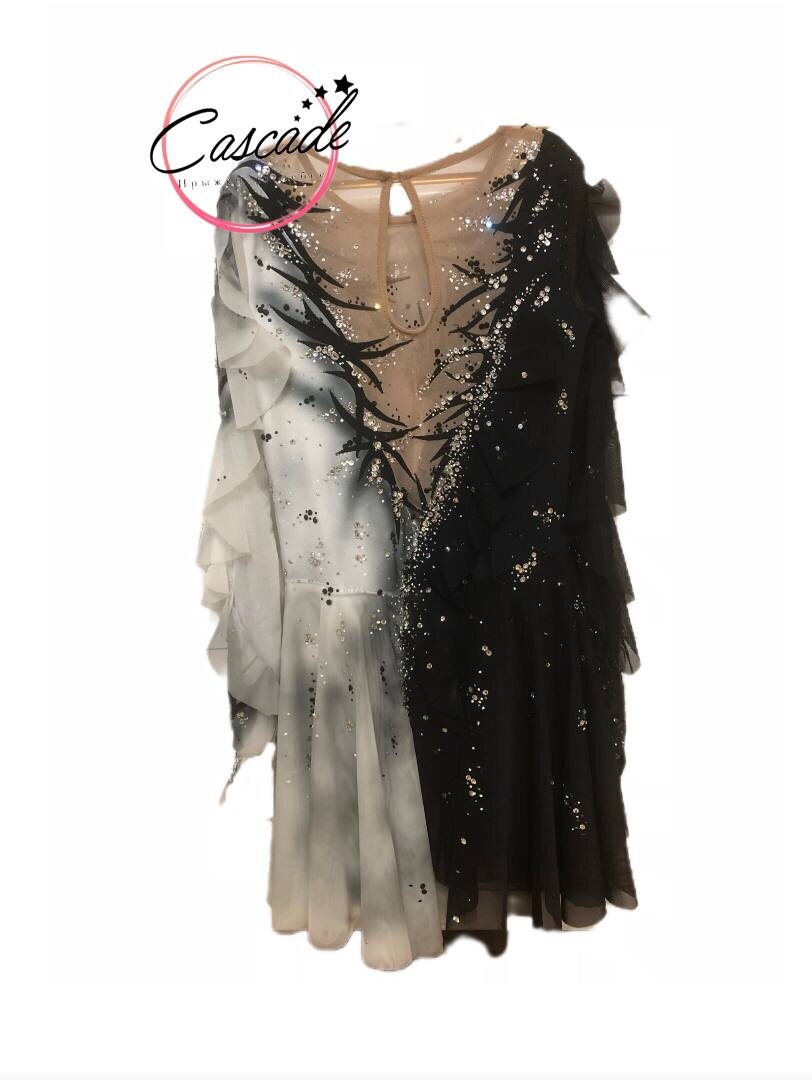 Аренда (прокат) платья для фигурного катания Гвен 