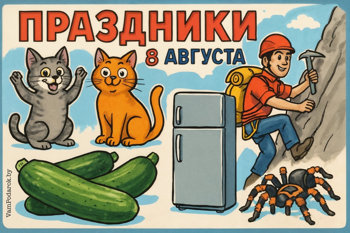Праздники 8 августа 2025 года: Всемирный день кошек, День альпинизма, День офтальмологии, День бесконечности и другие события