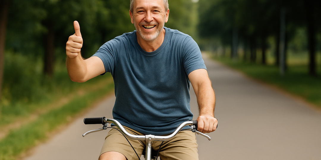 Мужики велосипед ваше спасение после 45 лет, ходьба и бег тут бессильны. Мужское здоровье скажет вам спасибо (и жена тоже)