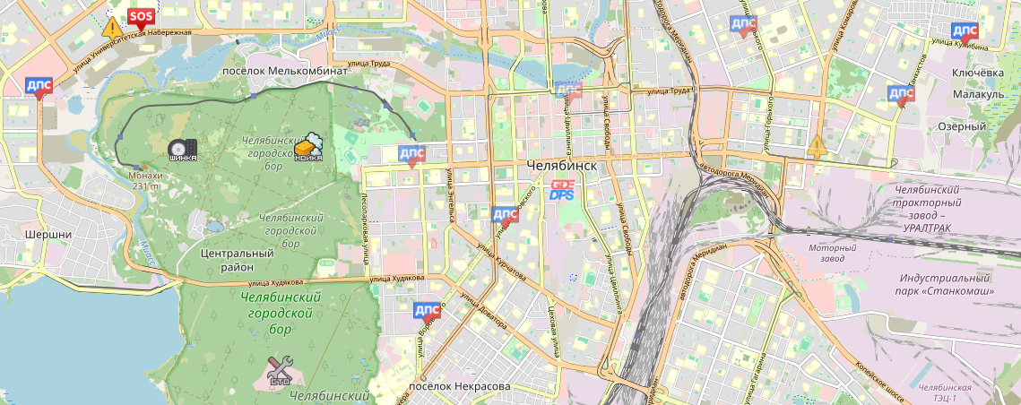 Пример карты