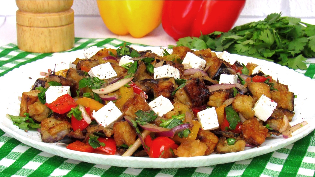 Салат из баклажанов