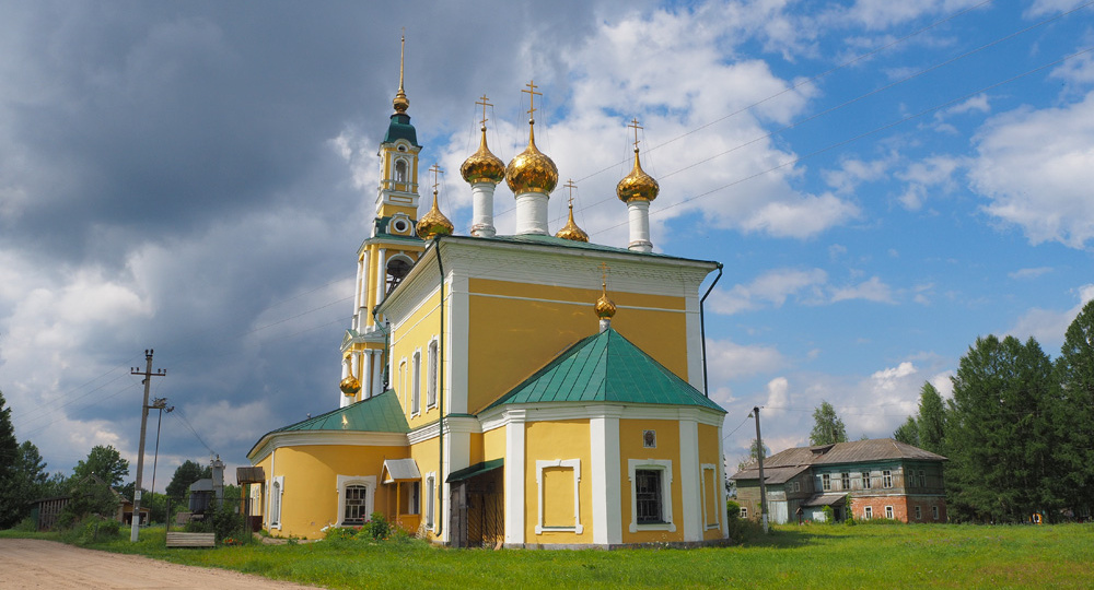 Дорога на Углич. Давыдово. Воскресенское. Ильинское.