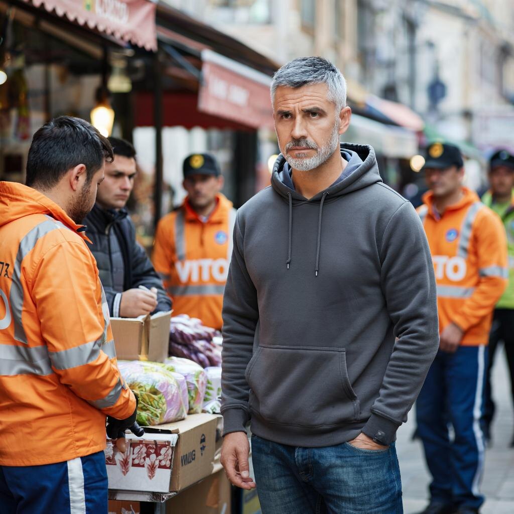 Алгоритмы крупного сервиса объявлений (в жилетках) банят продавца, парень не понимает за что. Директор решительно против таких мер)))