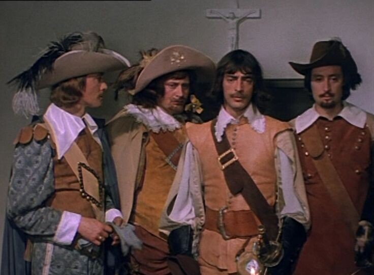 Кадр из фильма  "Д 'Артаньян и три мушкетёра". Режиссер Г. Юнгвальд-Хилькевич