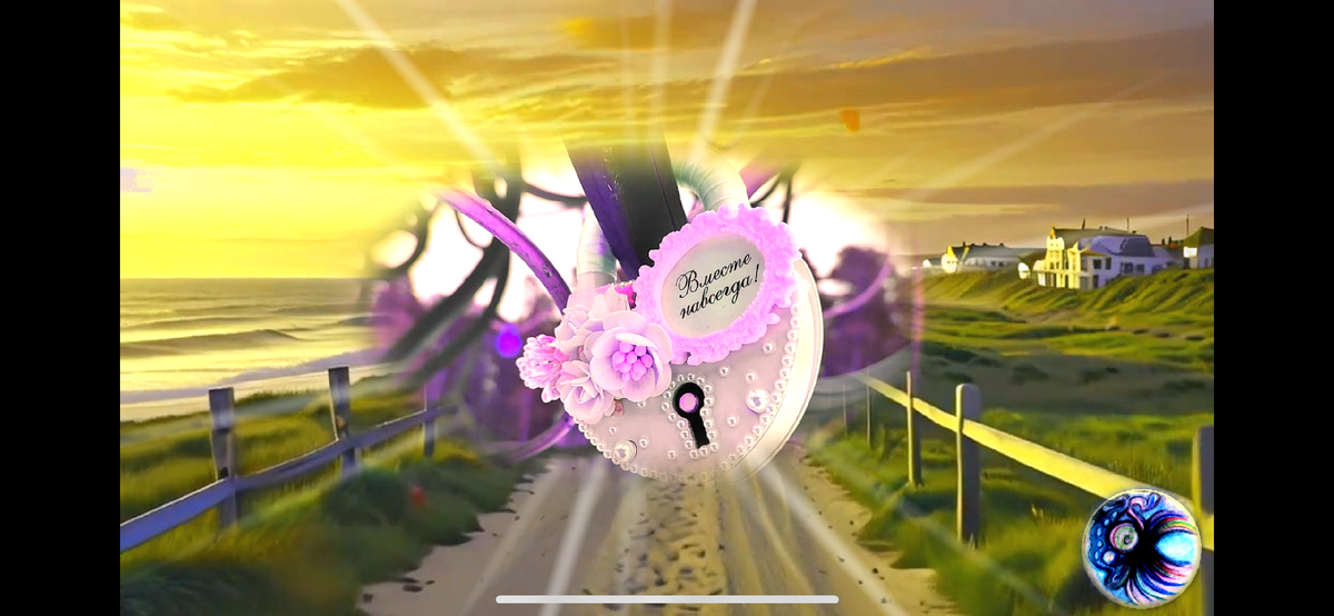 Скрин из видео с добавлением фотографии и эффектов в Сони Вегас