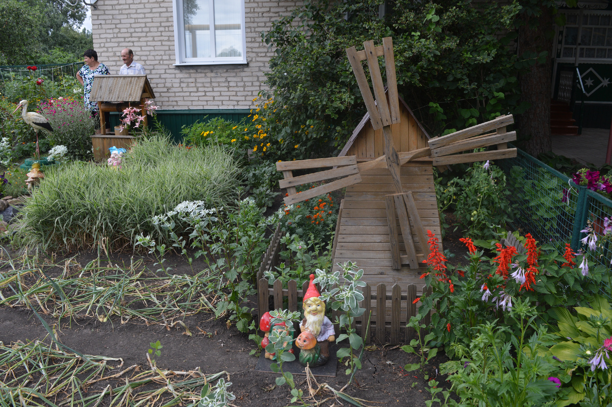 Мельница, смастерённая руками Александра