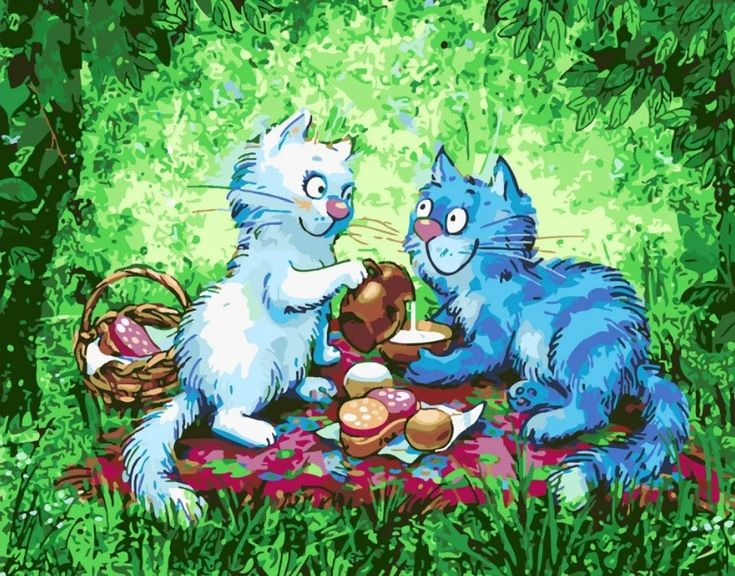 очаровательные коты Рины Зенюк