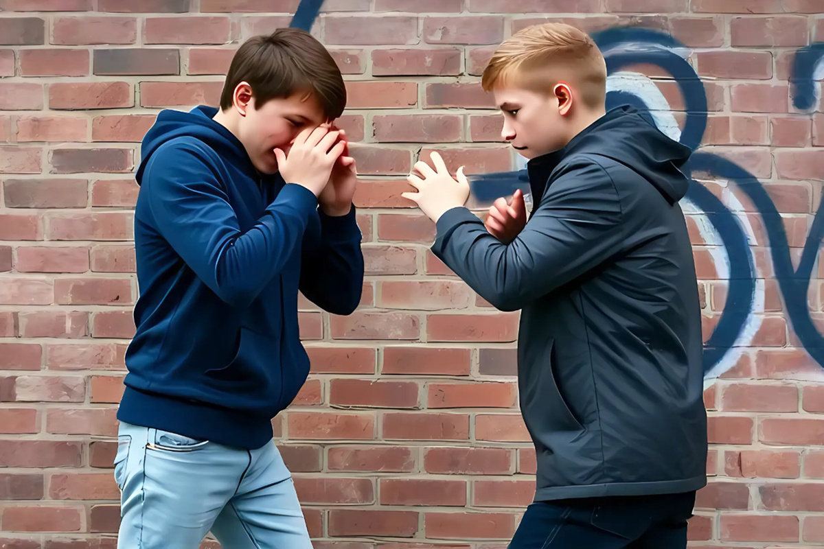 Роковой удар был нанесен в живот по пустяковому поводу.  Фото: Изображение сгенерировано нейросетью Kandinsky 3.1