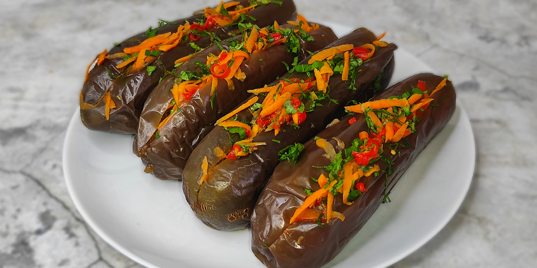 Квашенные БАКЛАЖАНЫ с морковью и чесноком на ЗИМУ. БЕЗ уксуса.