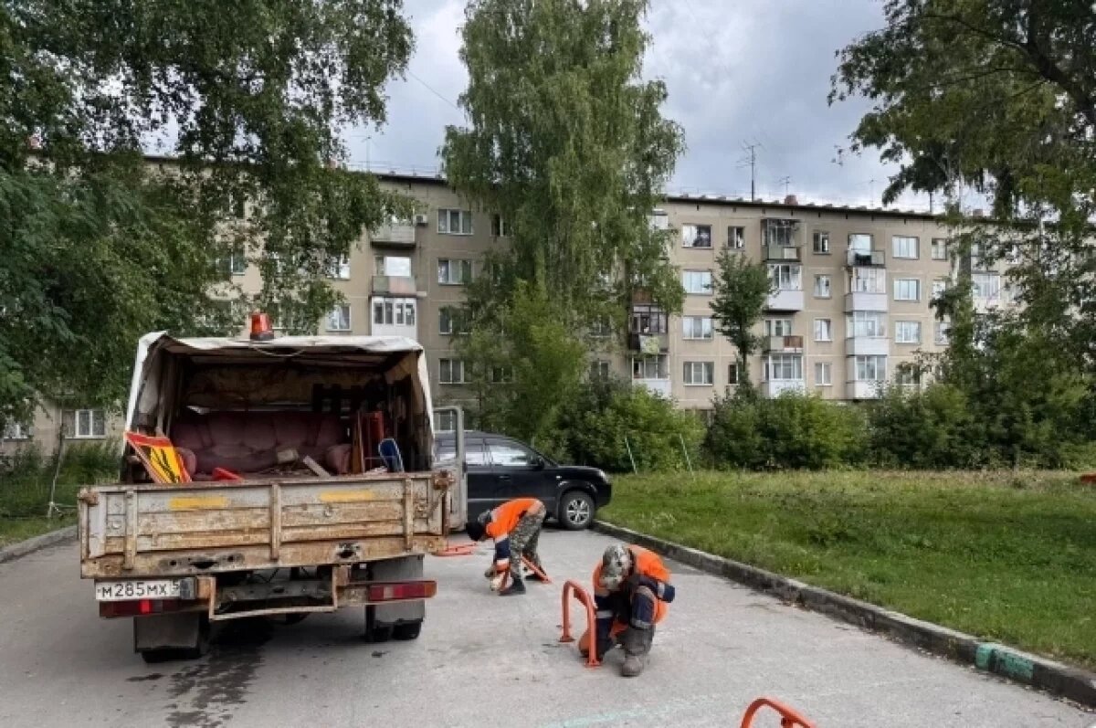    Незаконные заграждения ликвидированы на улице Зорге в Новосибирске