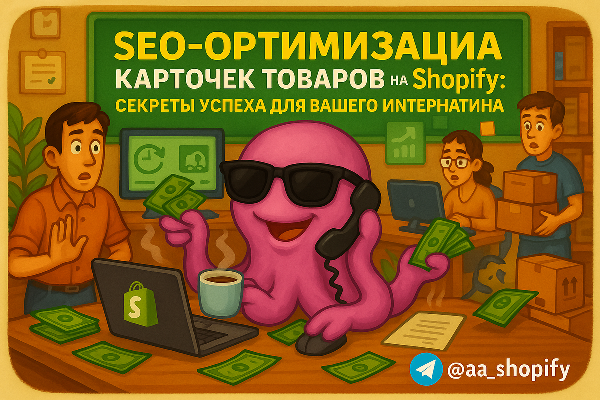    SEO-оптимизация карточек товаров на Shopify: секреты успеха для вашего интернет-магазина aa_ecom