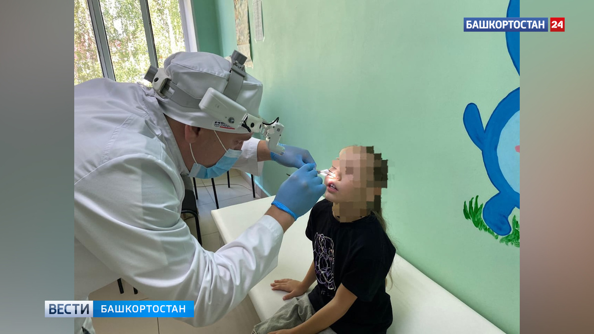    В Башкортостане врач извлек таблетку из носа девочки