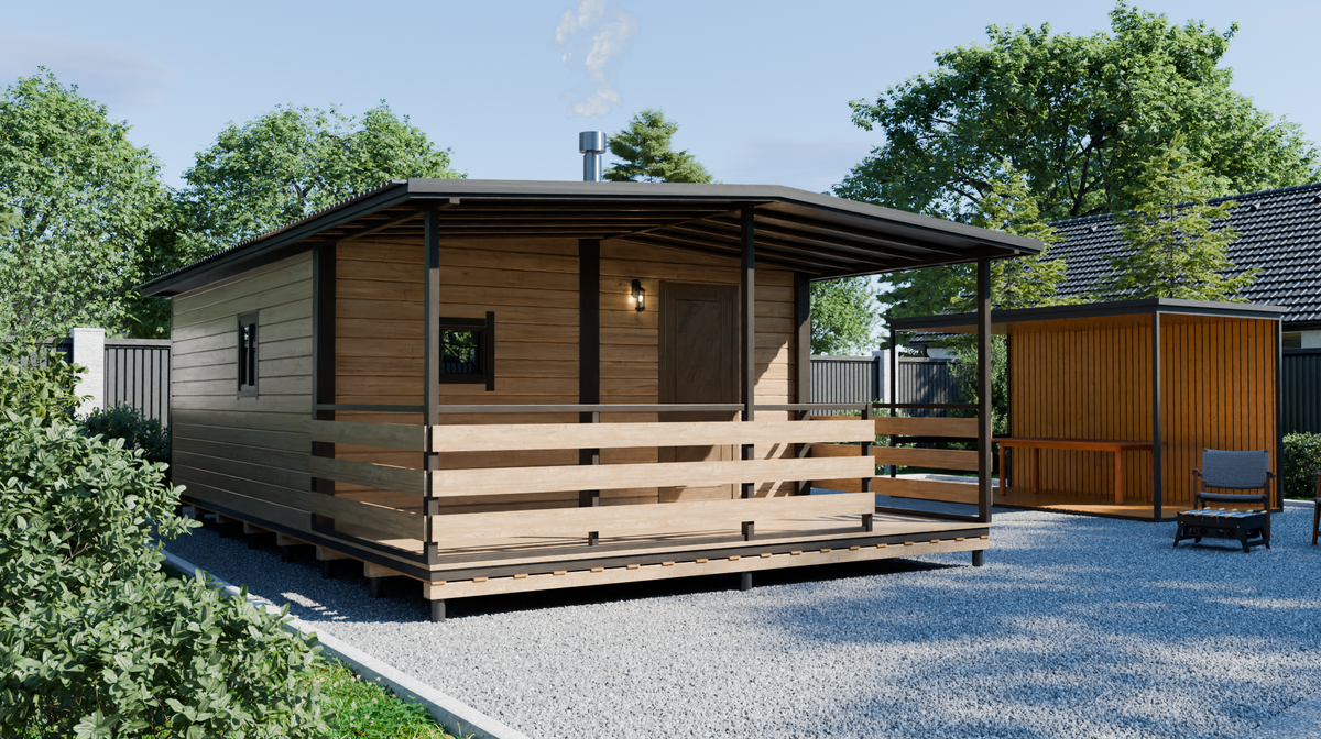 Проект бани от ЭКОДОМ 21