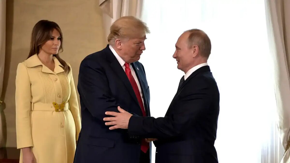    Встреча Владимира Путина с Дональдом Трампом (архив).