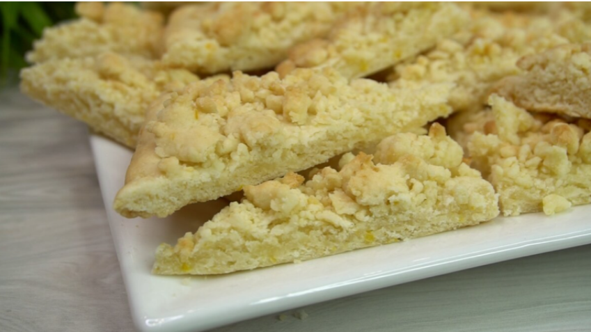 ✍ Домашнее печенье «Лимонное»: без яиц, кефира и сливочного масла. Минимальный набор продуктов