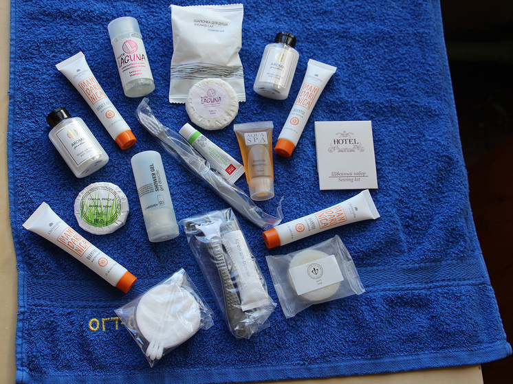     Расходники — это презент отеля гостю. Фото: «МК в Питере»