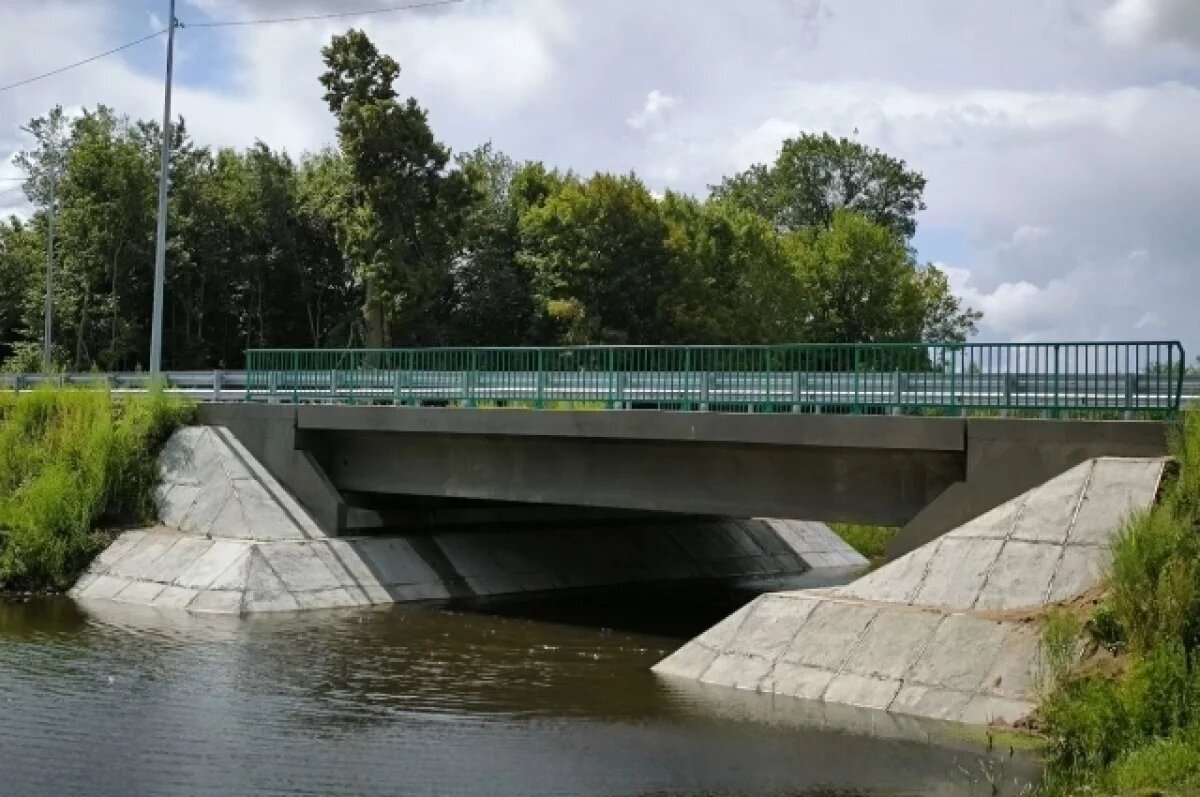    В Калининградской области по нацпроекту ремонтируют 16 мостов