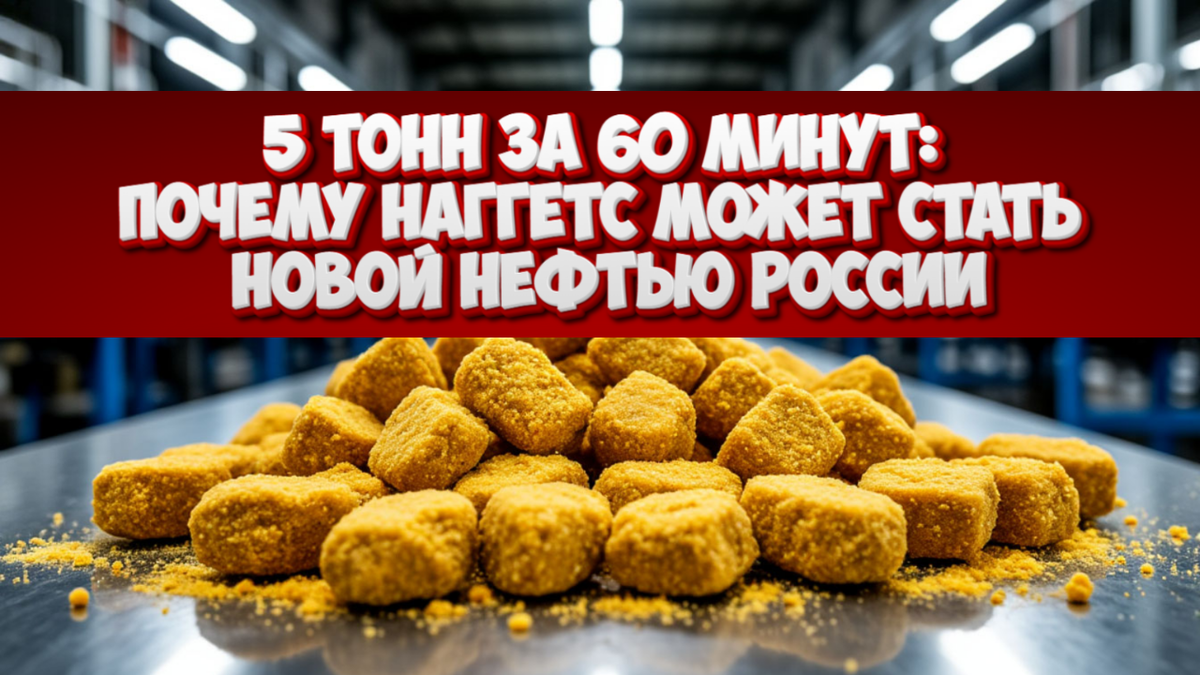 Как Российский станок для наггетсов бросает вызов мировым гигантам