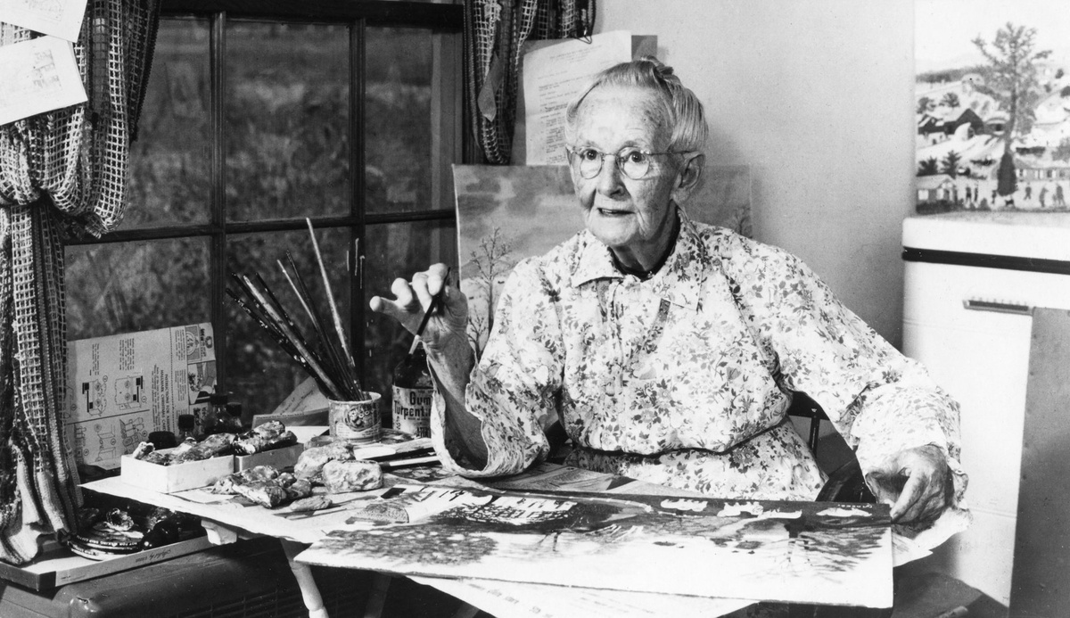 / Анна Мэри Робертсон Мозес (Бабушка Мозес), американская художница /