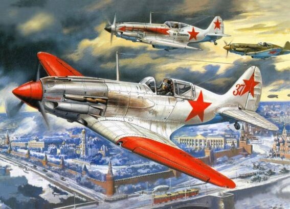Истребители МиГ на защите неба Москвы, 1941 г.