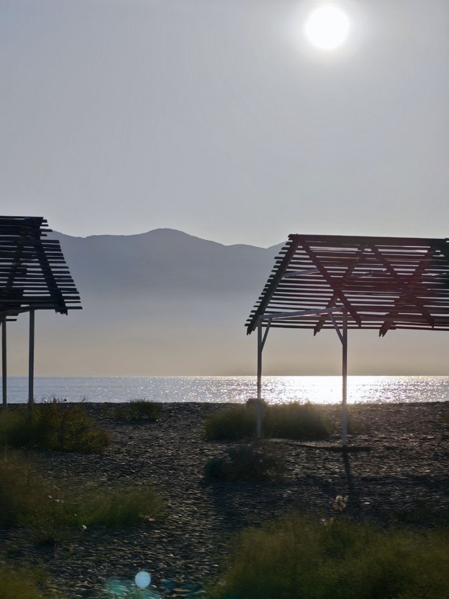 Суджукская Коса. Черное море