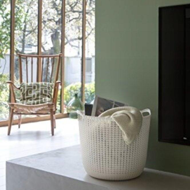 Плетеная корзинка для хранения