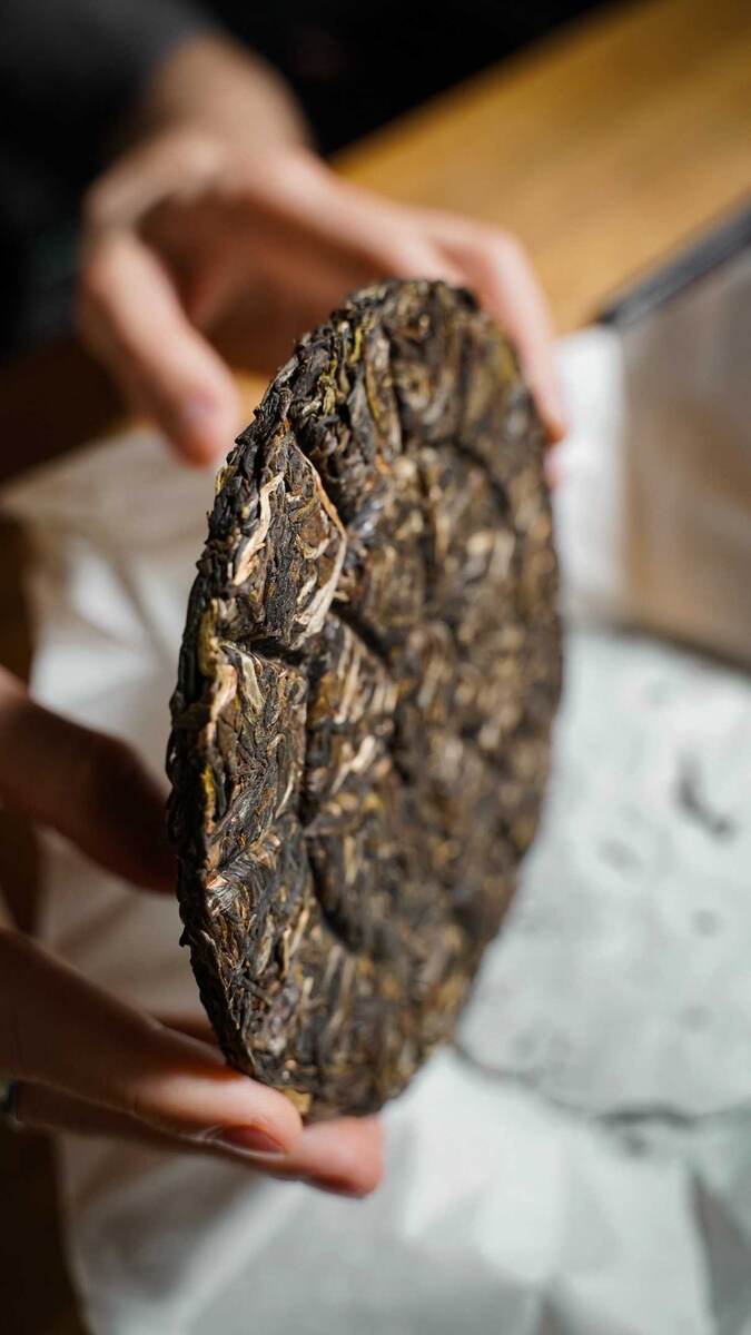 шен пуэр блин из плиток