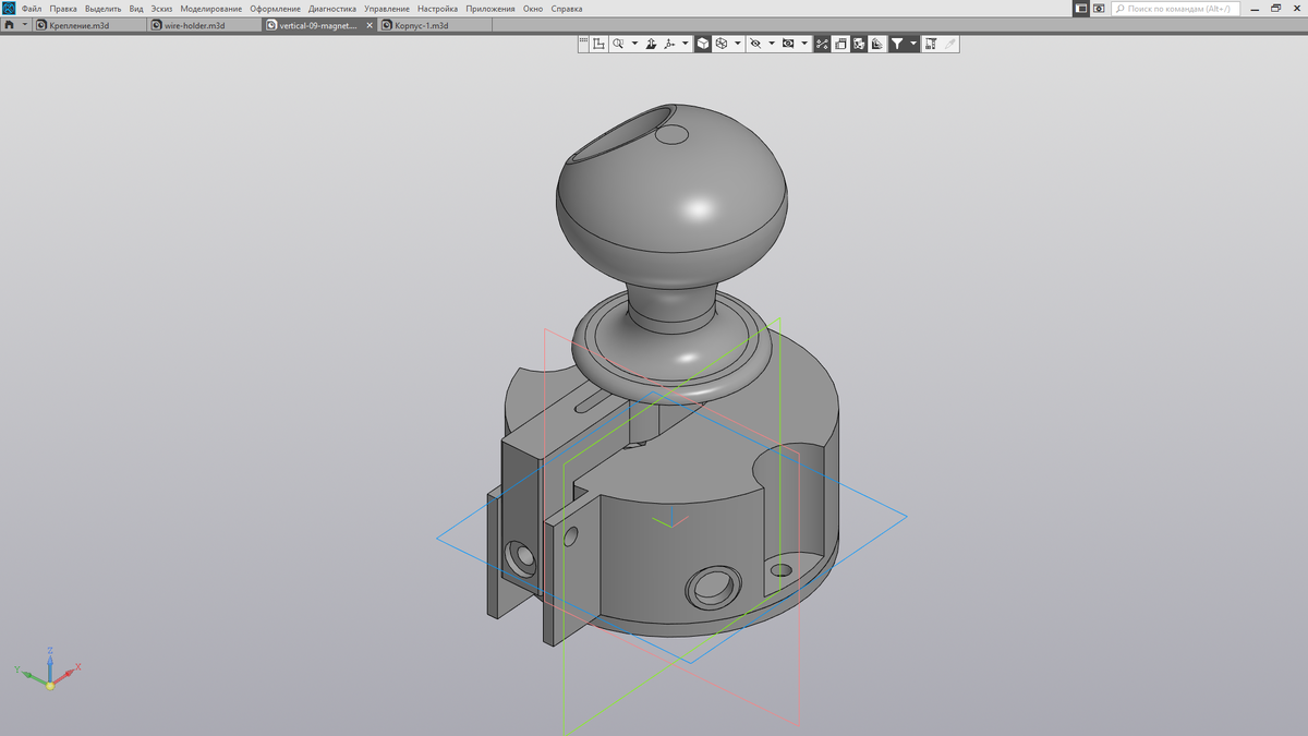 Модель телеграфного ключа