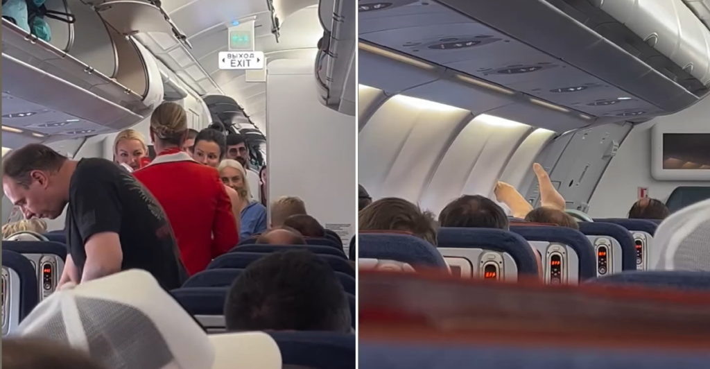 Анастасия Волочкова устроила эпатажную выходку в самолете. Фото: ТАСС.