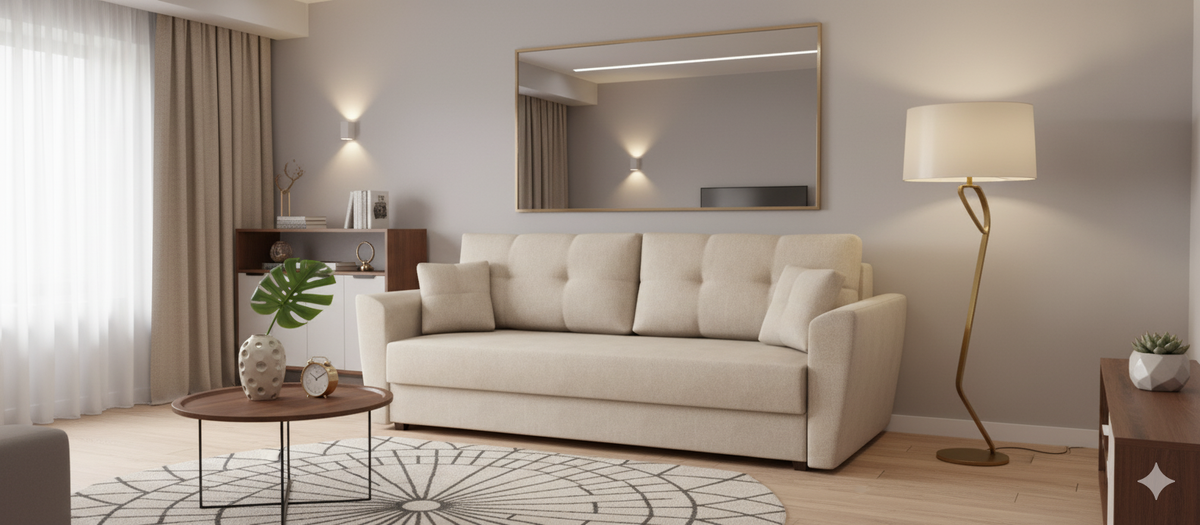 диван еврокнижка с двумя подлокотниками Амстердам