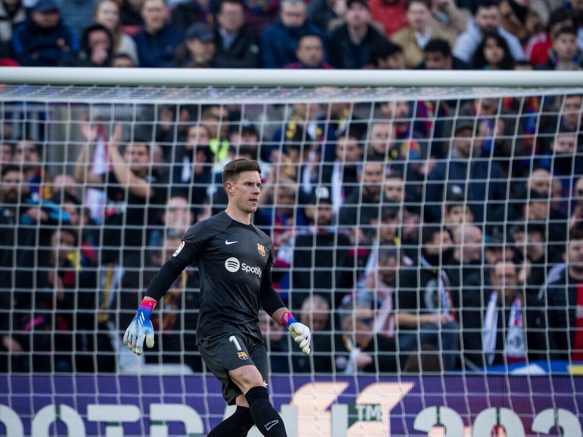    Вратарь "Барселоны" Марк-Андре тер Штеген© Фото : Пресс-служба ФК "Барселона"