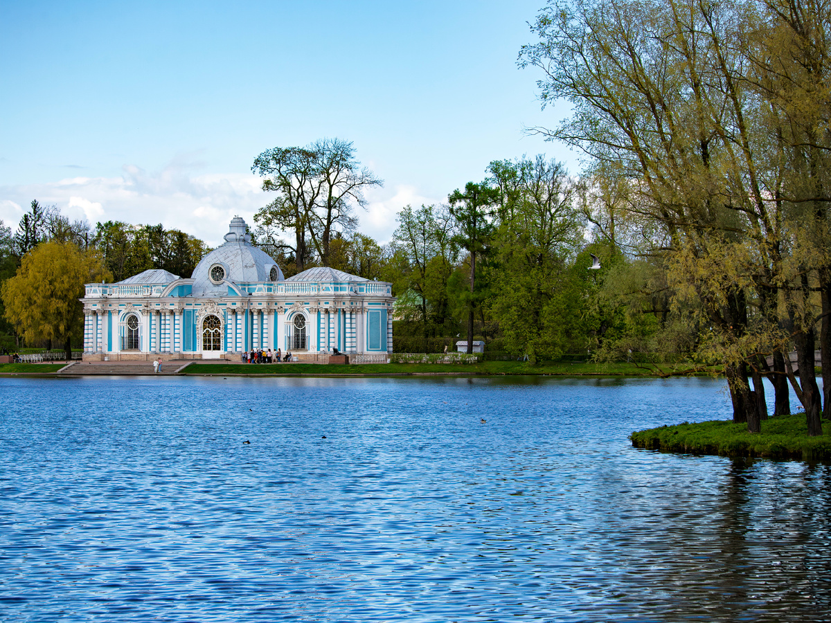 Павильон "Грот" в Царском Селе
