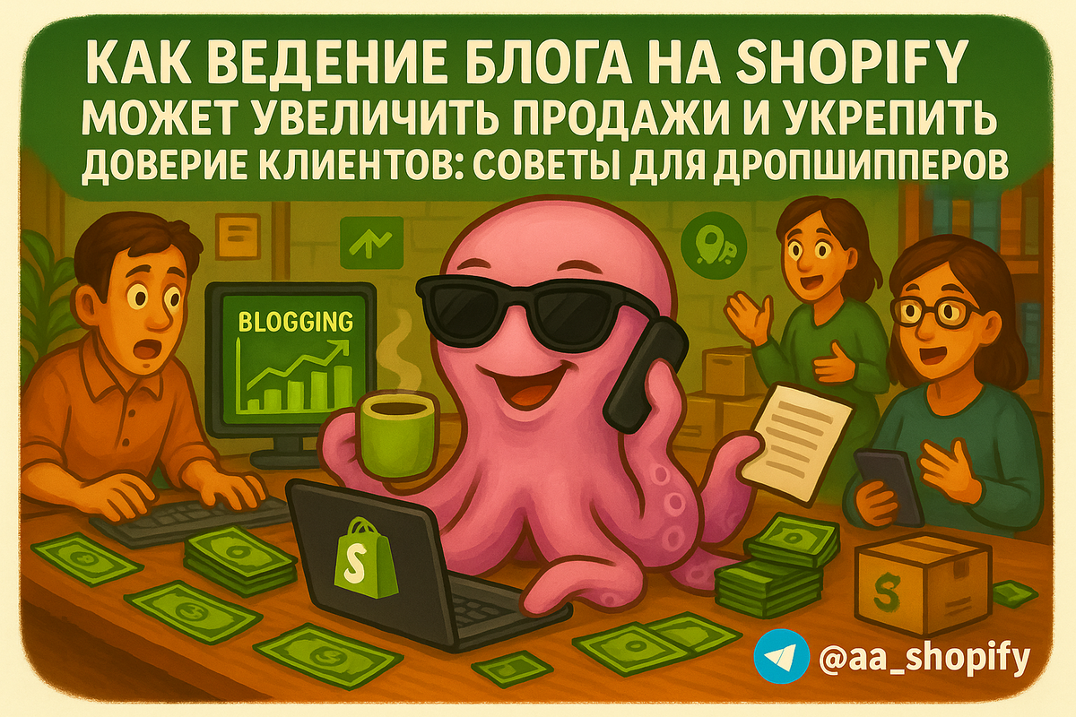    Как ведение блога на Shopify может увеличить продажи и укрепить доверие клиентов: советы для дропшипперов aa_ecom