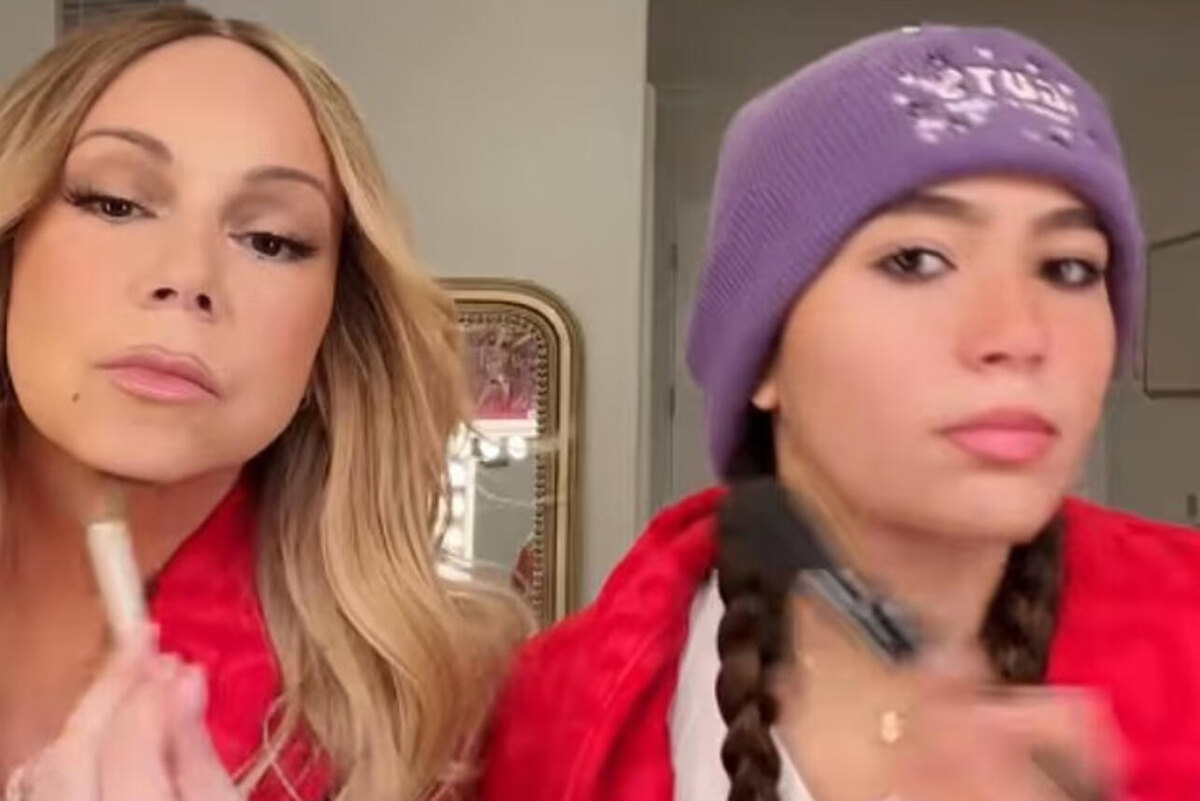    Мэрайя Кэри с дочкой социальные Сети