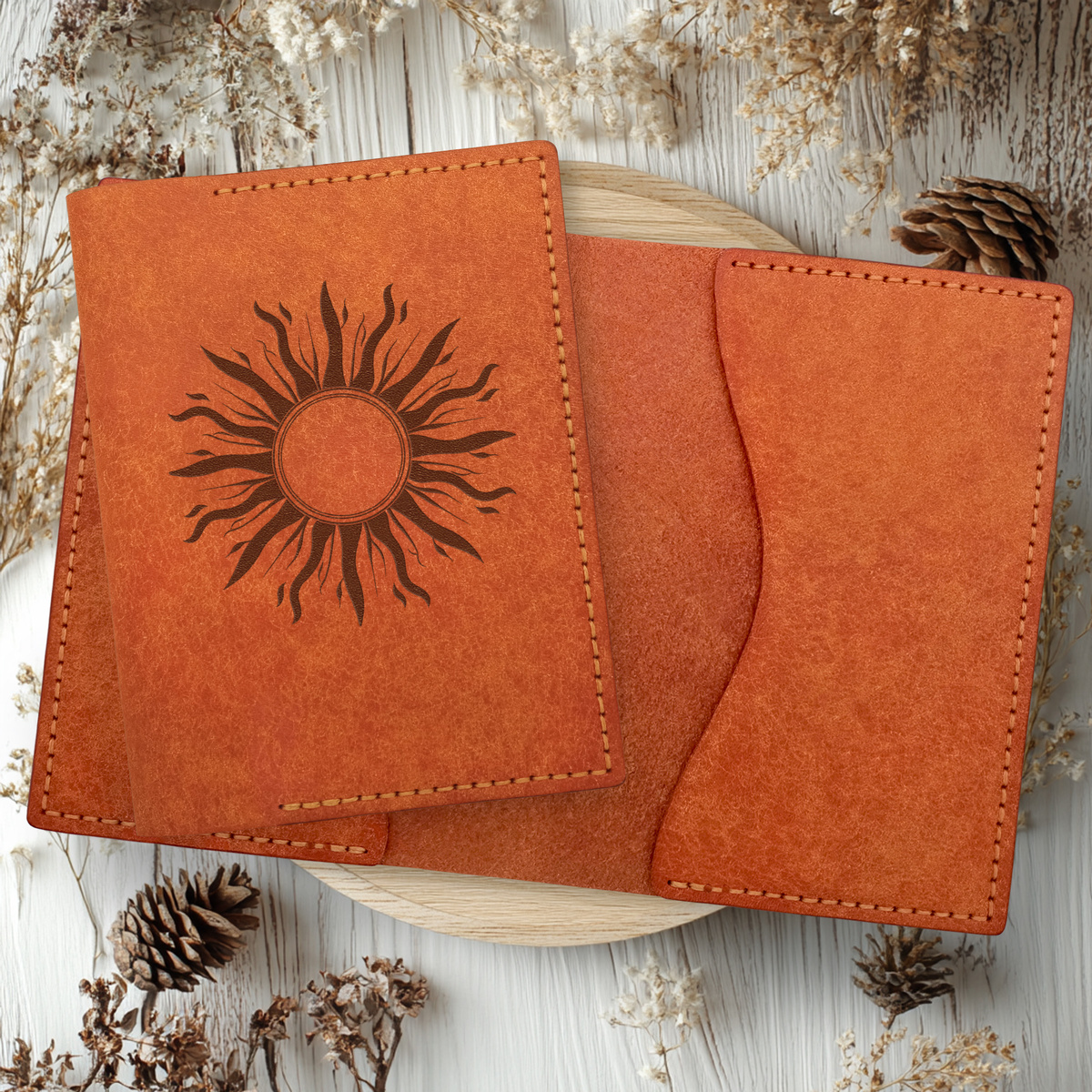 Обложка на паспорт "Солнце" от Benettega