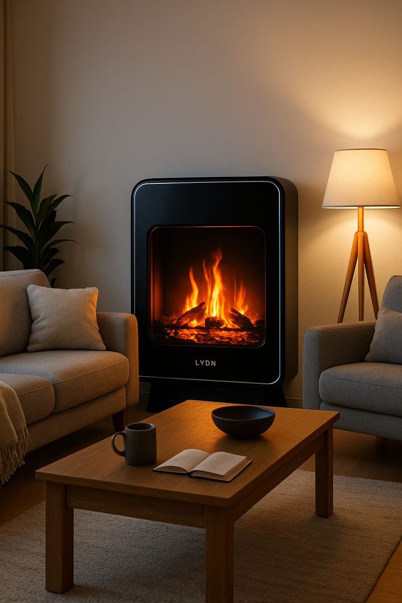    Электрокамин Lyon-J: как создать уют и стиль в вашем доме с инновационной технологией Jupiter Black Kamin