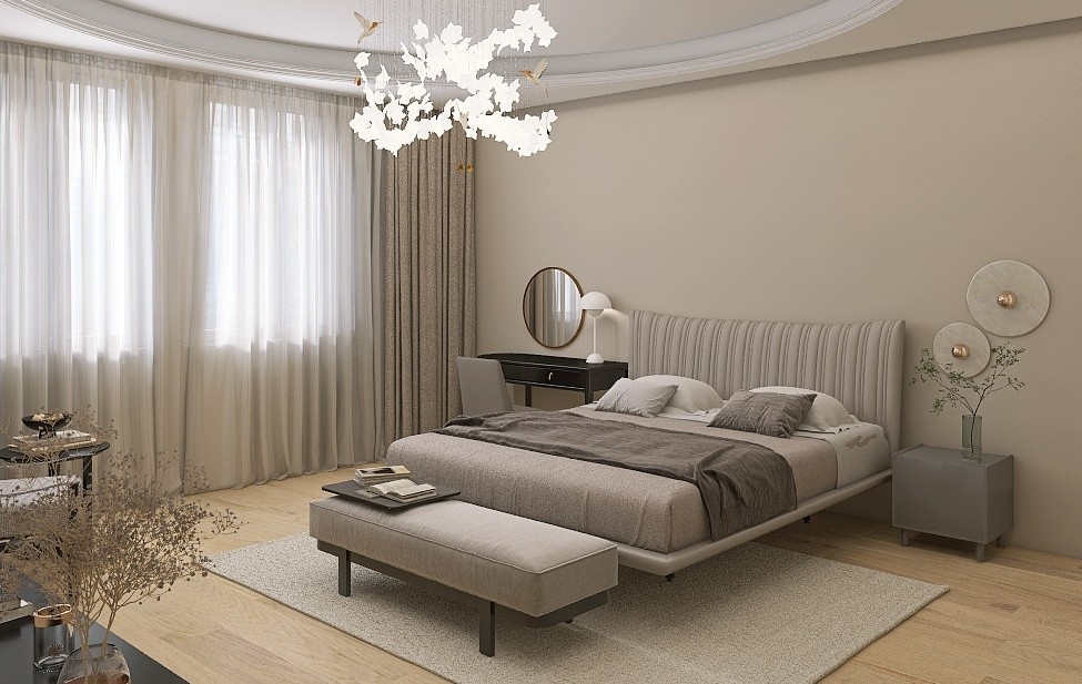 Эскиз из текущего проекта редизайна загородного дома.